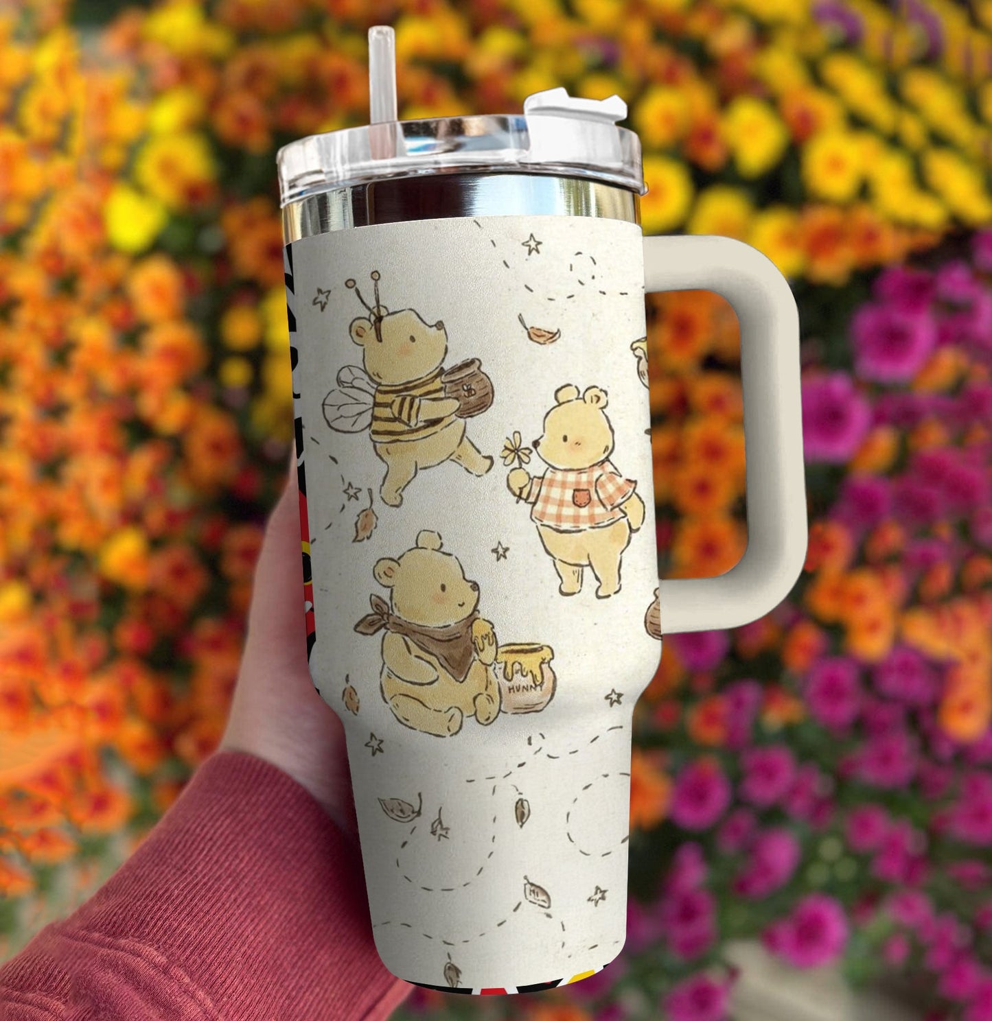 Ceeprints Tumbler Honey Bear Stroll