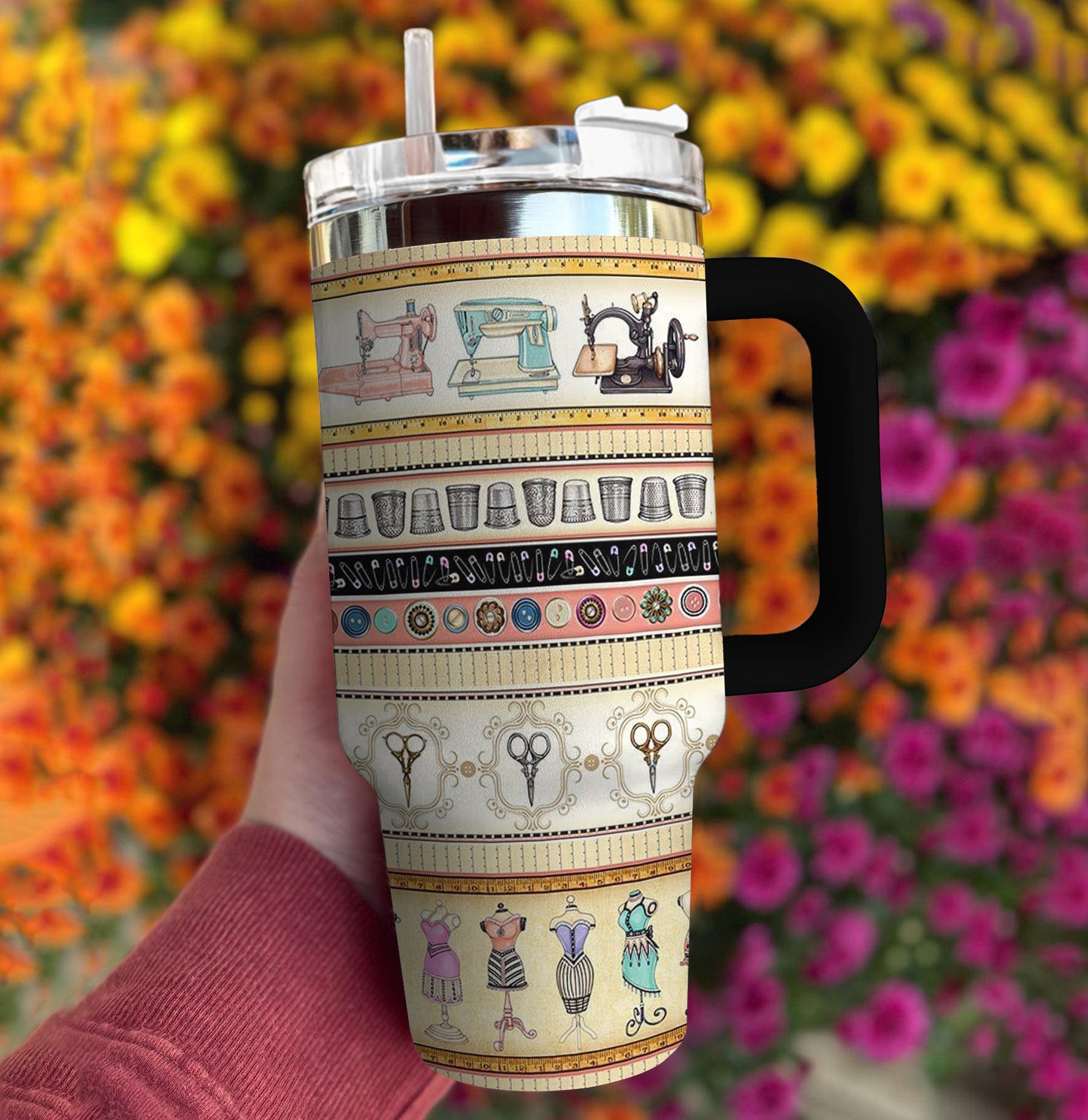 Ceeprints Tumbler Stitch & Sip