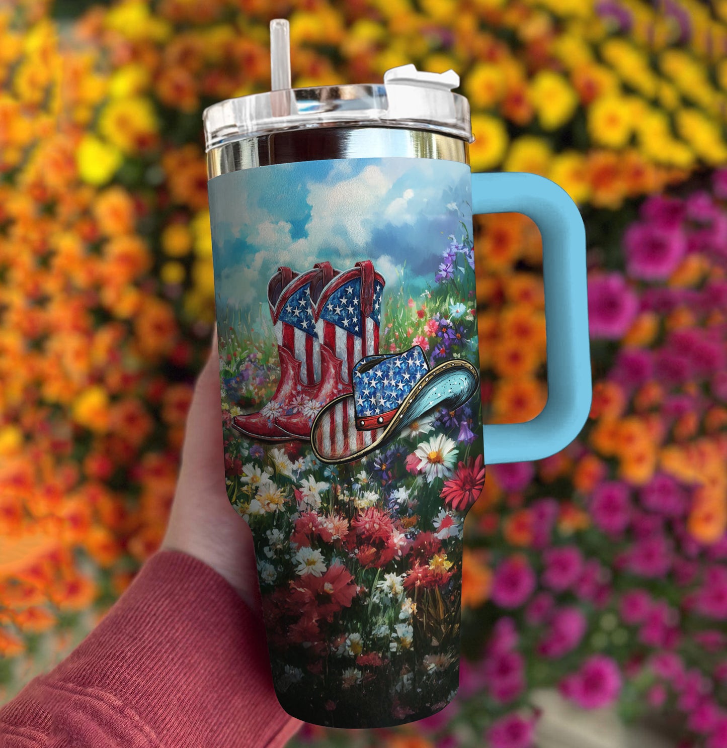 Ceeprints Tumbler American Frontier