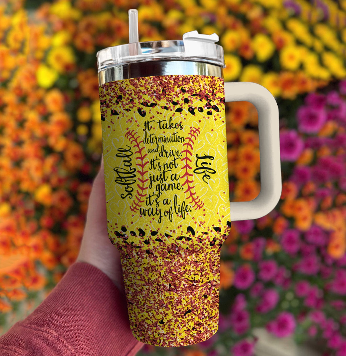 Ceeprints Tumbler Sofltball Life