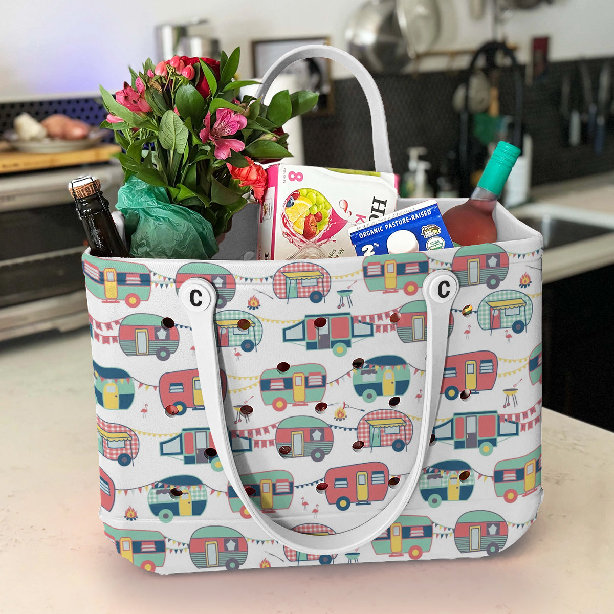 Ceeprints Cee™ Bag Vintage Caravan