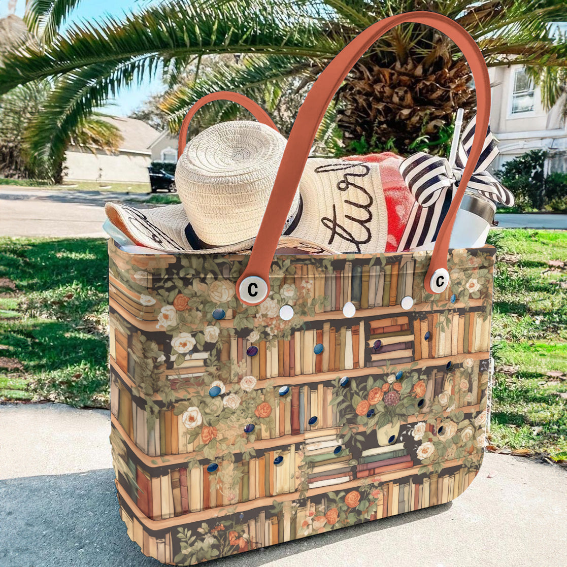 Ceeprints Cee™ Bag Vintage Library Blooms
