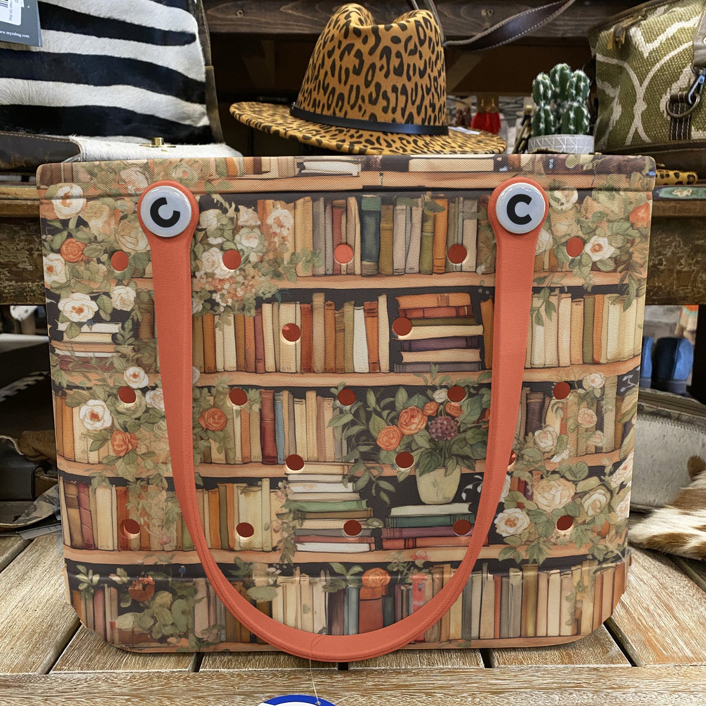 Ceeprints Cee™ Bag Vintage Library Blooms