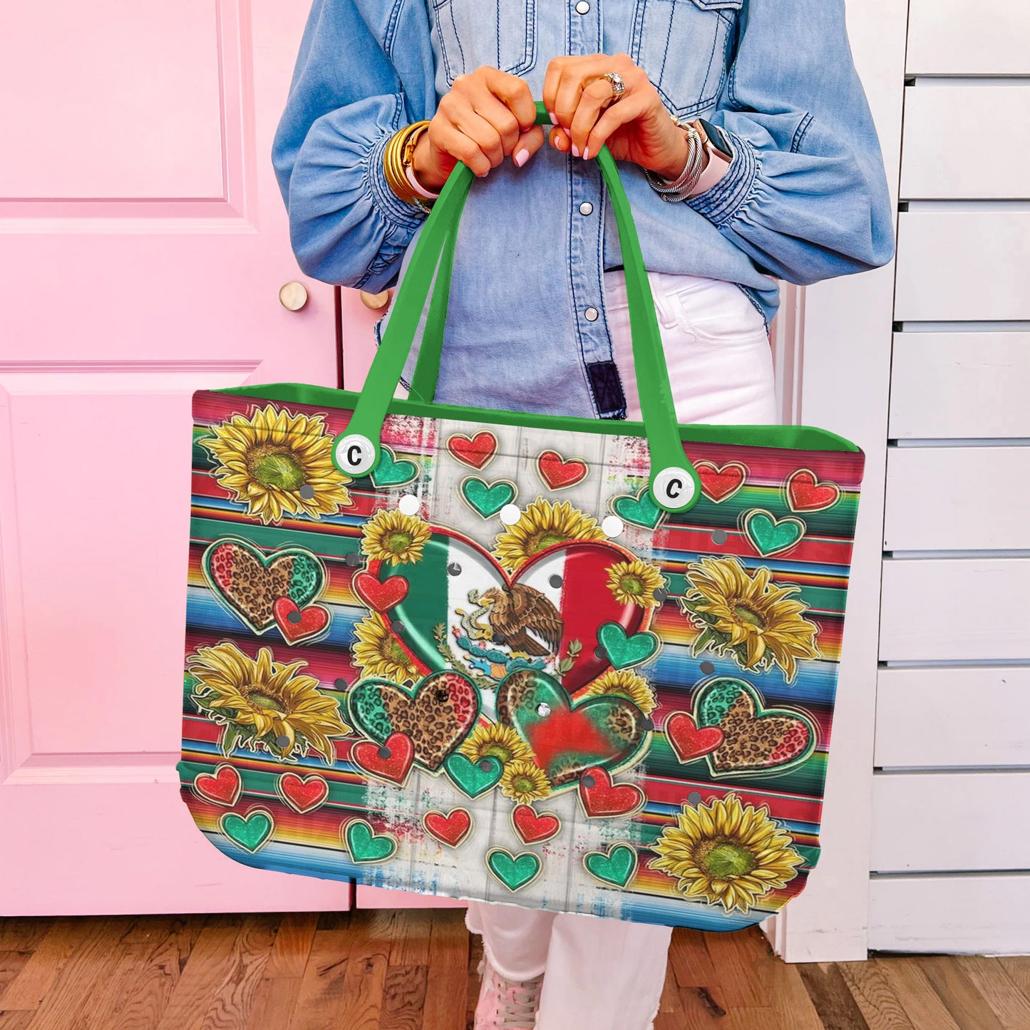 Ceeprints Cee™ Bag Viva Mexico Heart