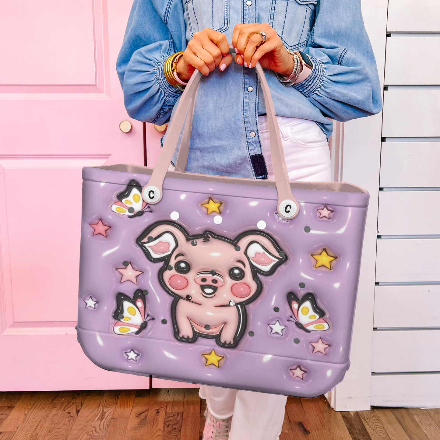 Ceeprints Cee™ Bag Piggie Stardust