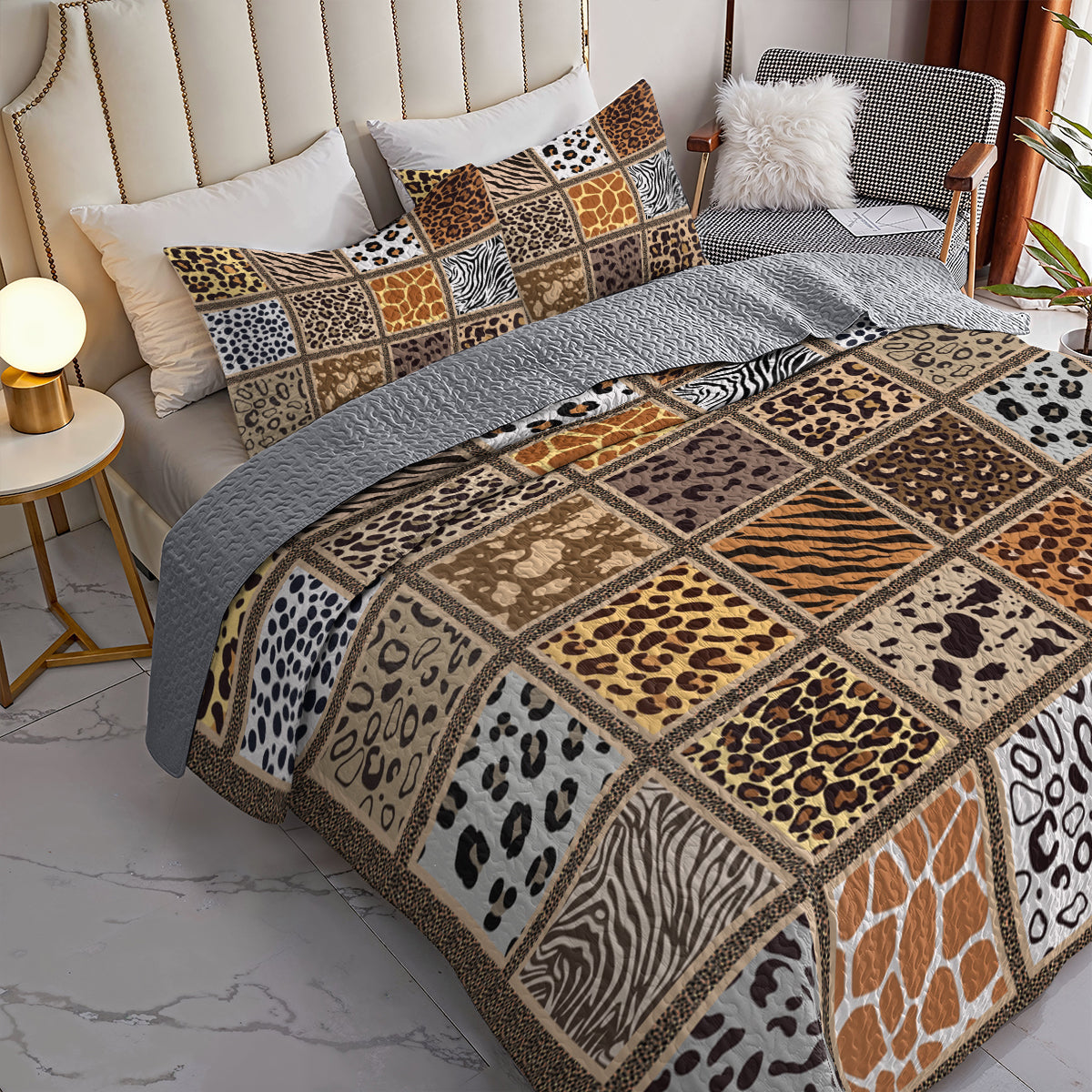 Ceeprints All Season Quilt 3-Piece Set Wild Sleep
