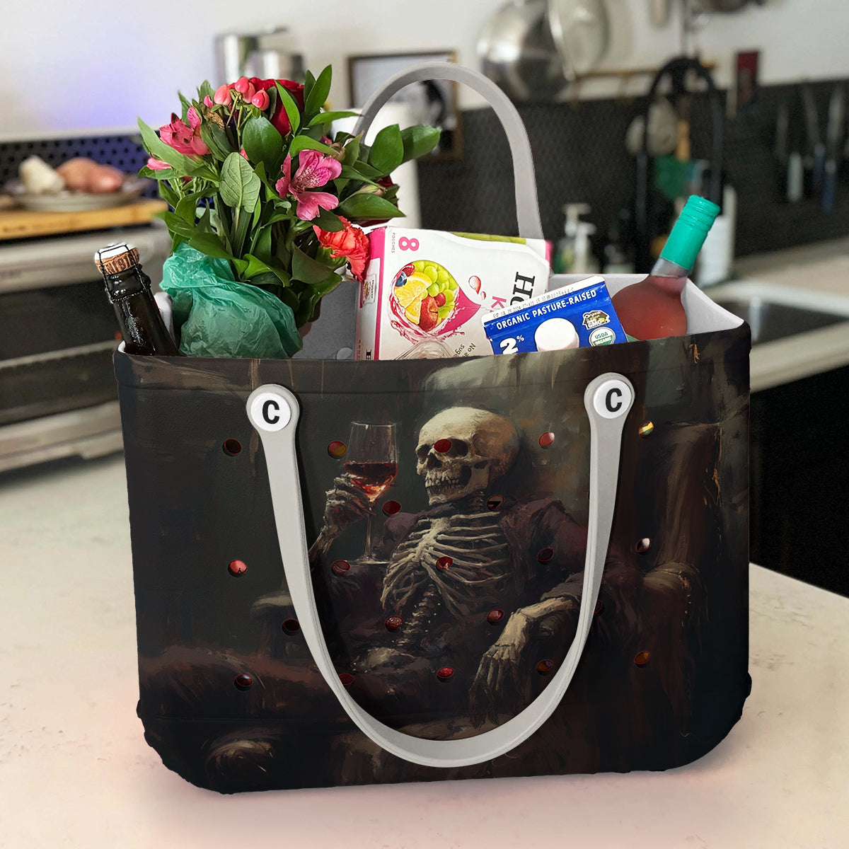 Ceeprints Cee™ Bag Wine and Bones