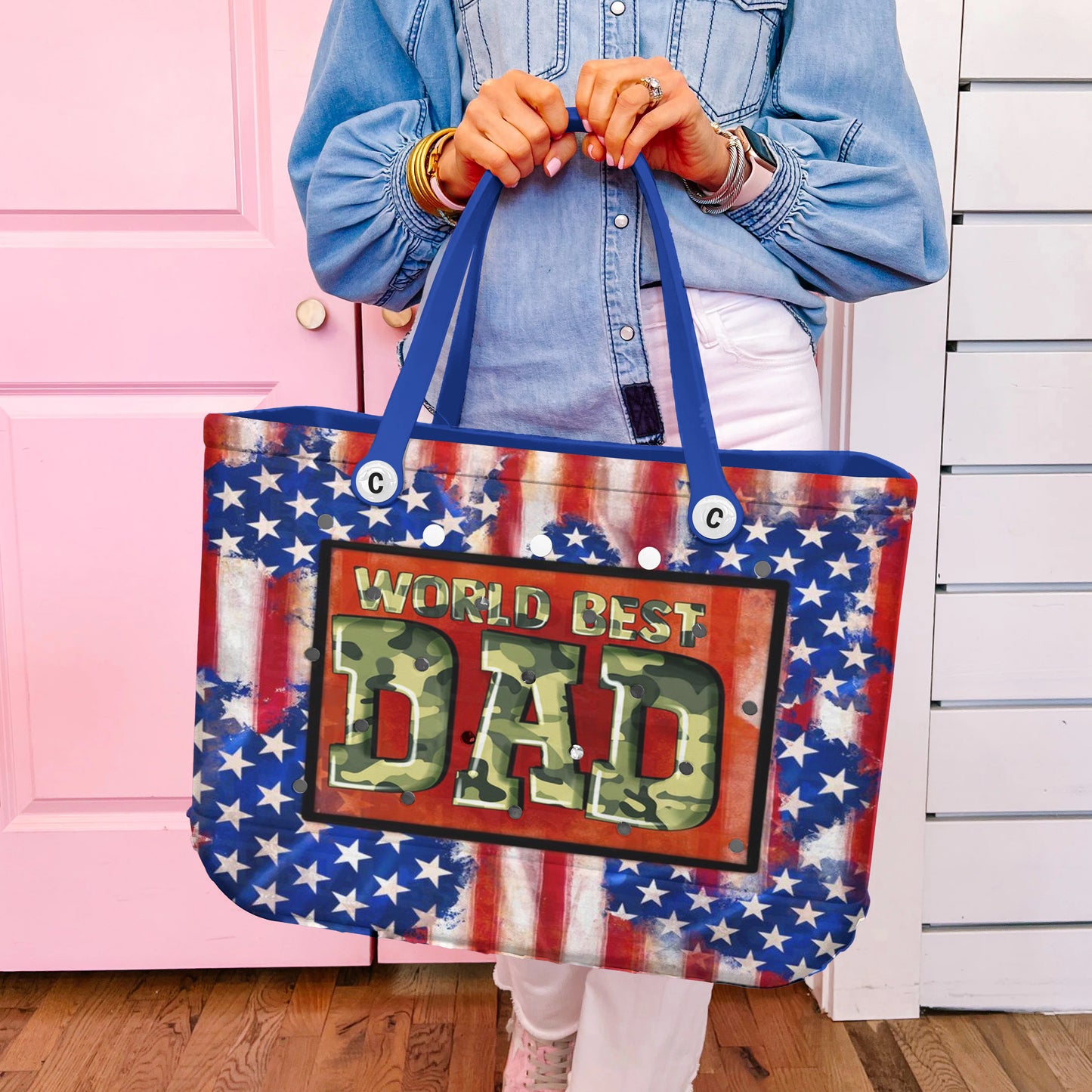 Ceeprints Cee™ Bag World Best Dad