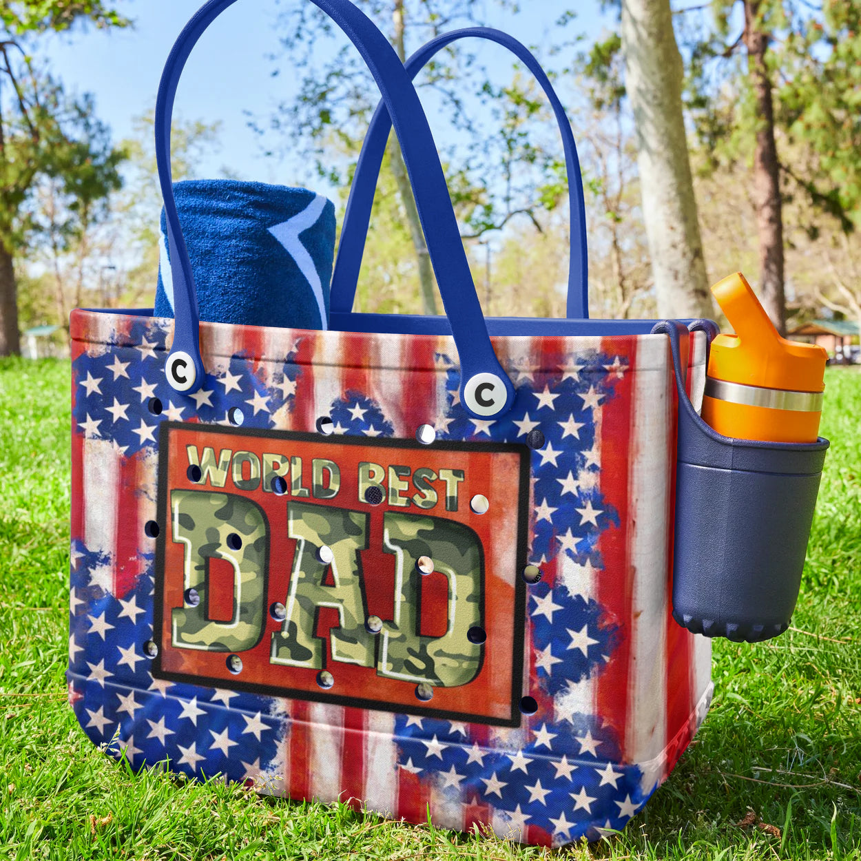 Ceeprints Cee™ Bag World Best Dad