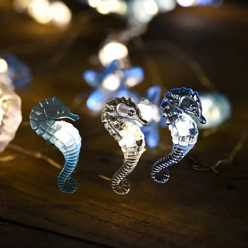 Ceeprints Ocean Theme LED String Lights
