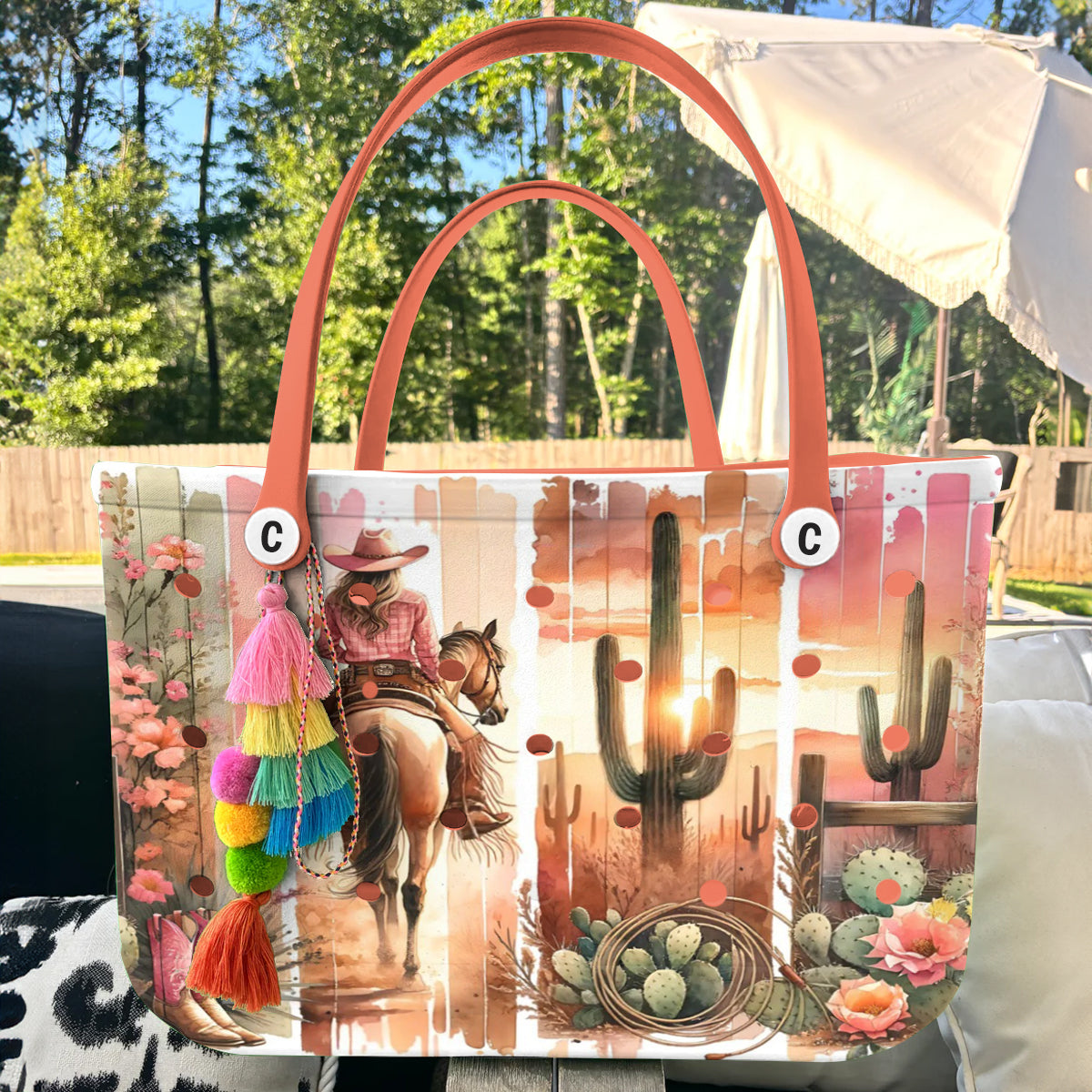 Ceeprints Cee™ Bag Saddle Sunset Vibes