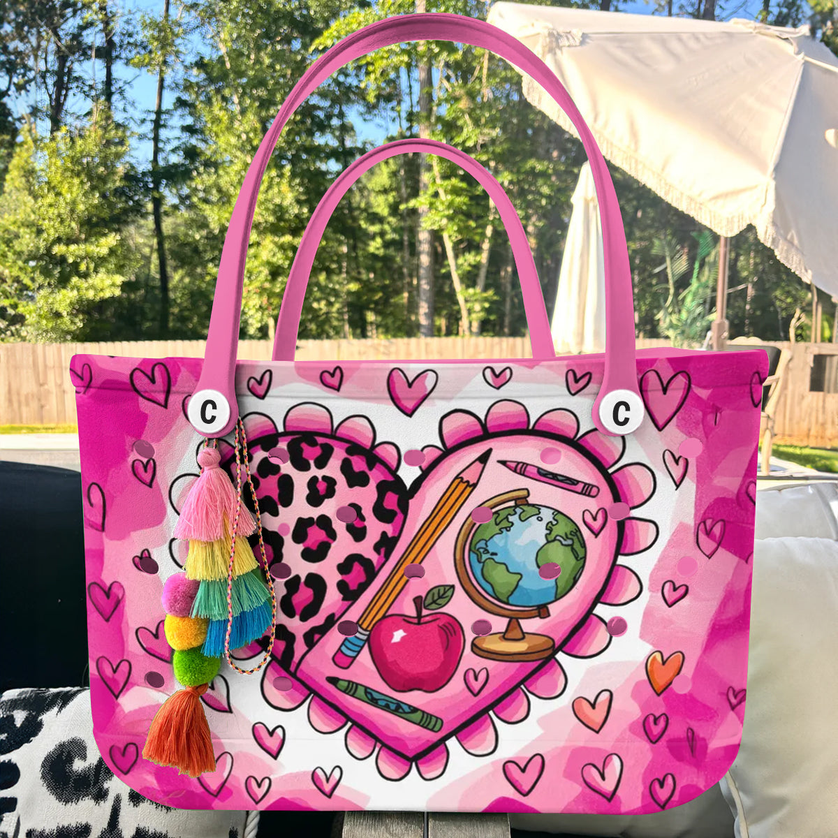 Ceeprints Cee™ Bag Heart of a Teacher