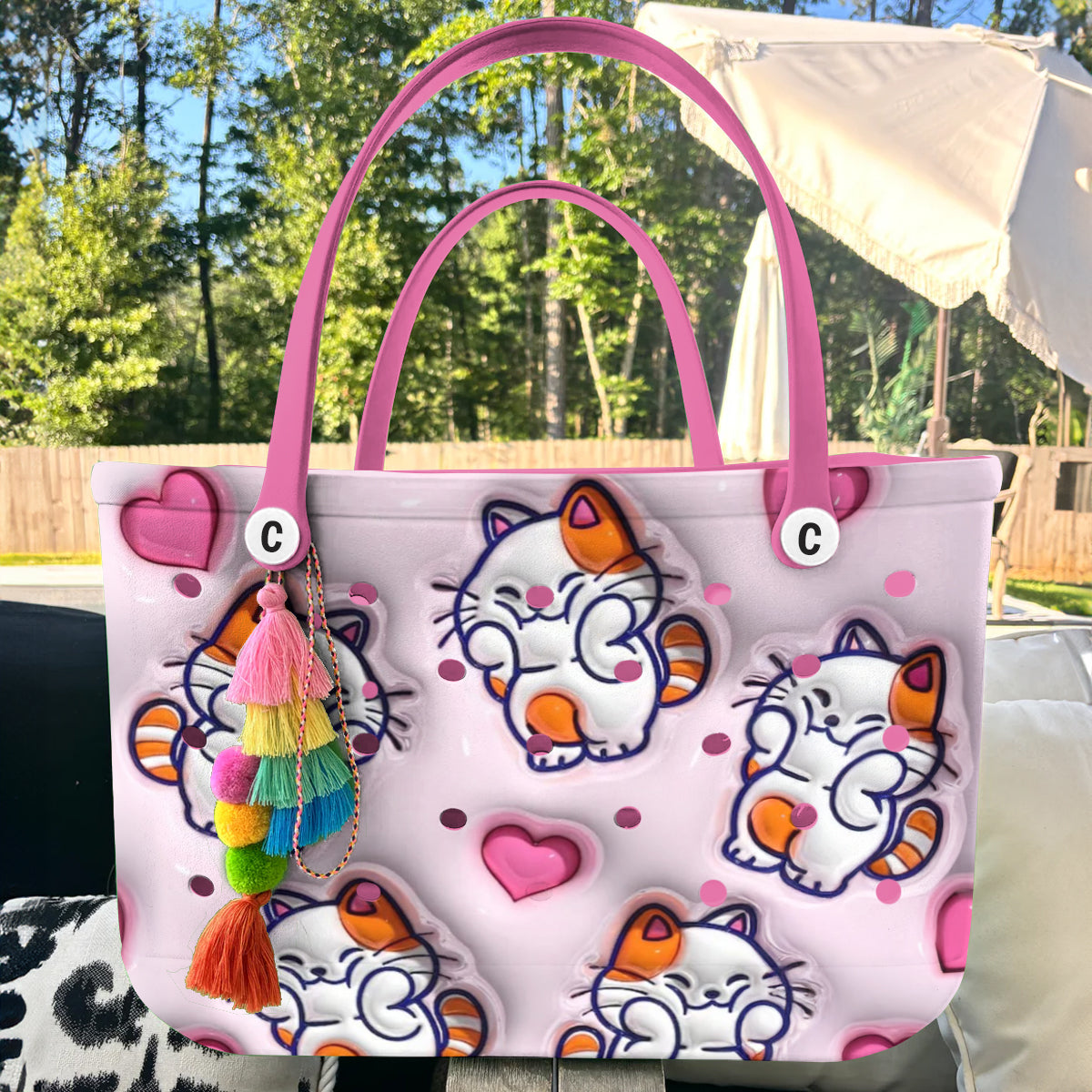 Ceeprints Cee™ Bag Lucky Cat Love