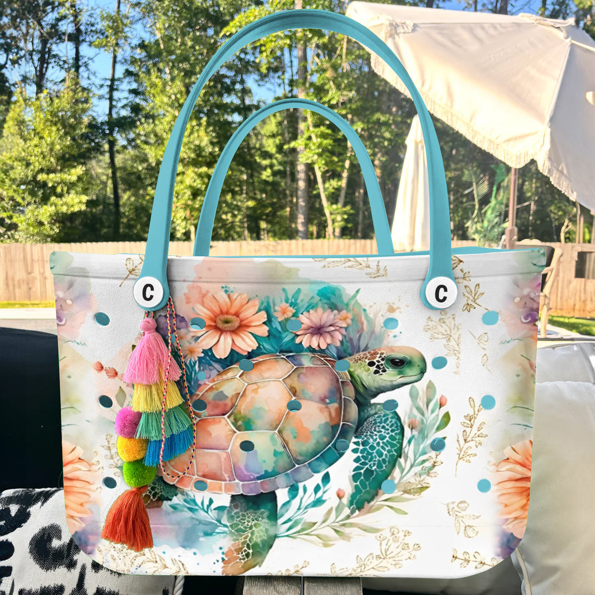 Ceeprints Cee™ Bag Floral Shoreline