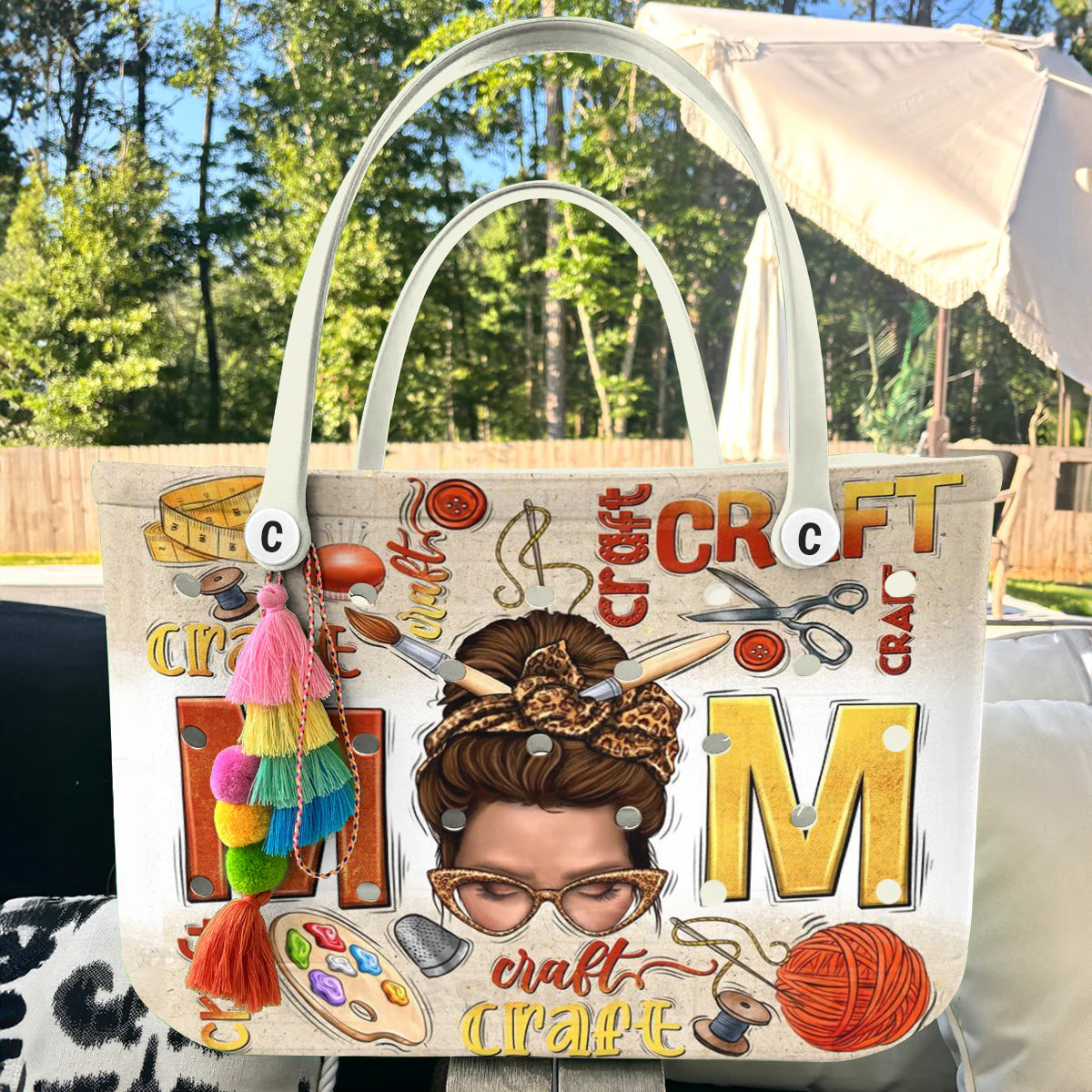 Ceeprints Cee™ Bag Messy Bun, Crafty Fun