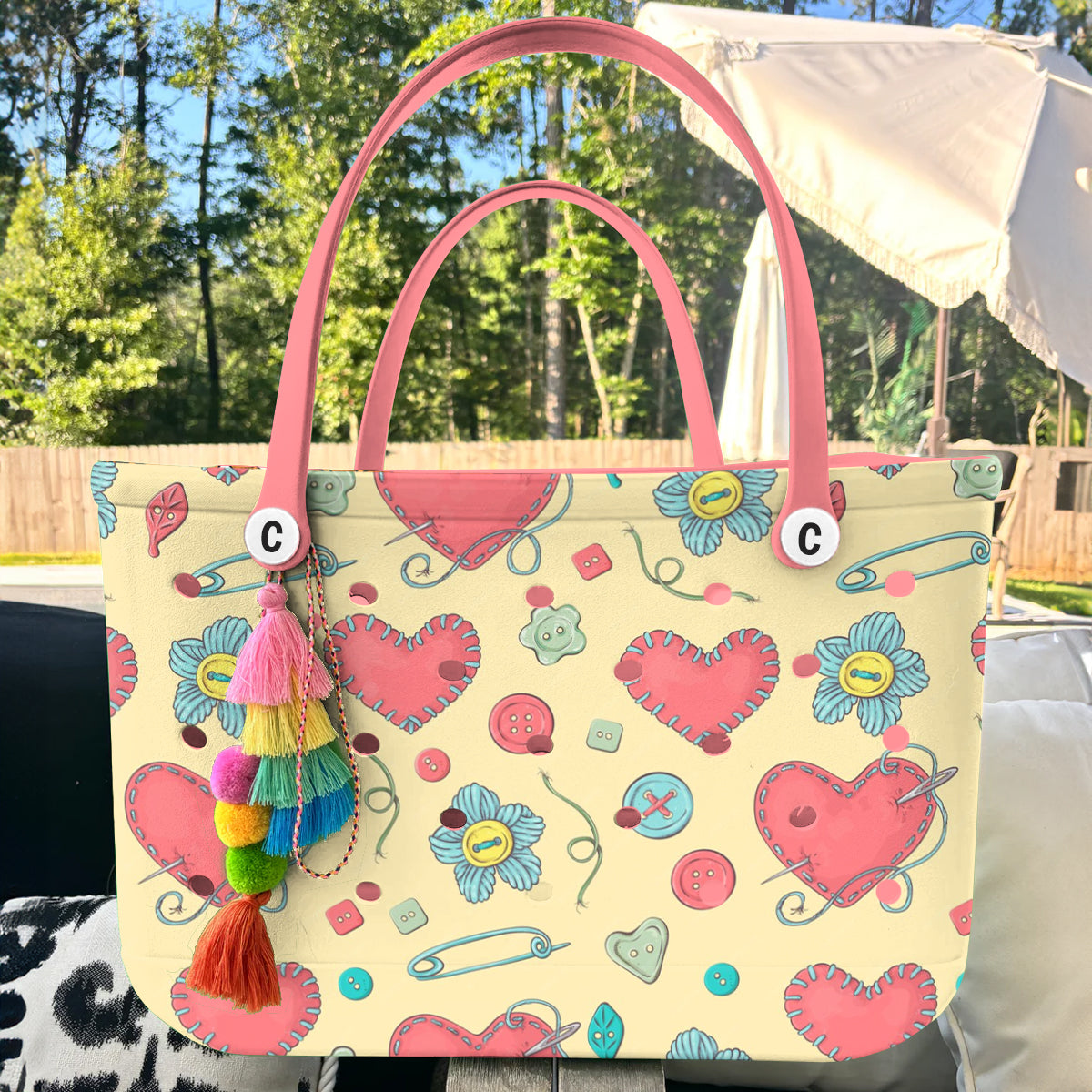Ceeprints Cee™ Bag Stitched with Love