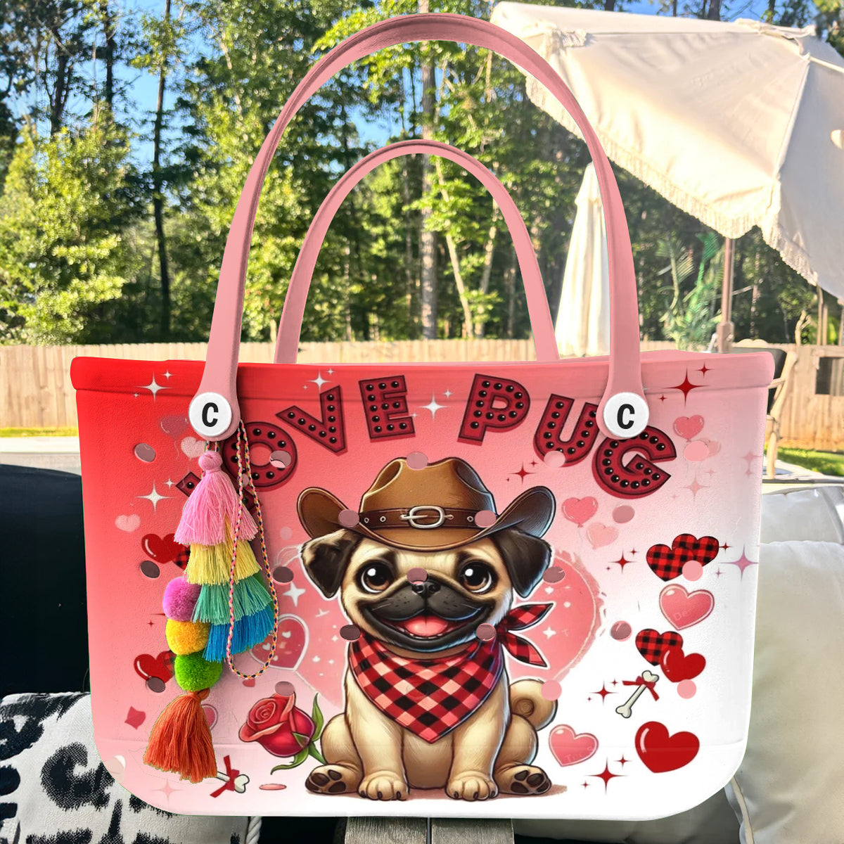 Ceeprints Cee™ Bag Pug's Valentines