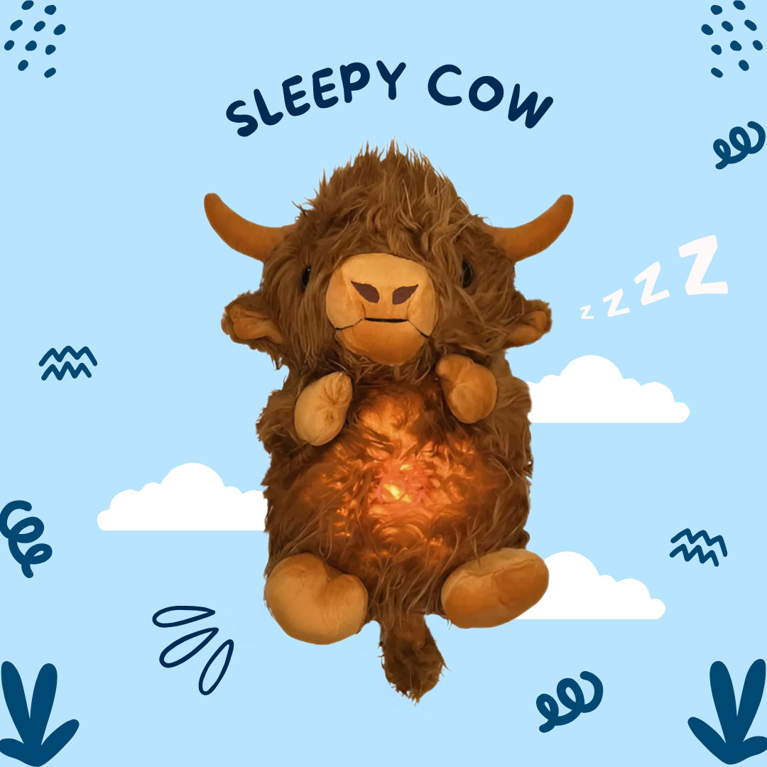 Ceeprints® Breathing Bear Sleepy Cow
