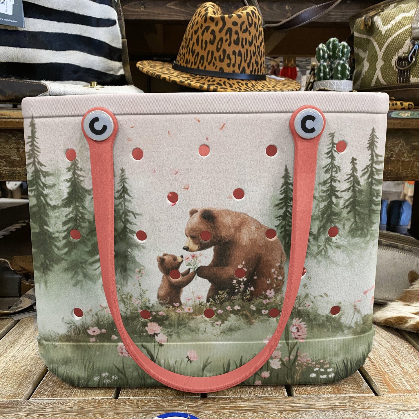 Ceeprints Cee™ Bag A Little Bear's Flowers