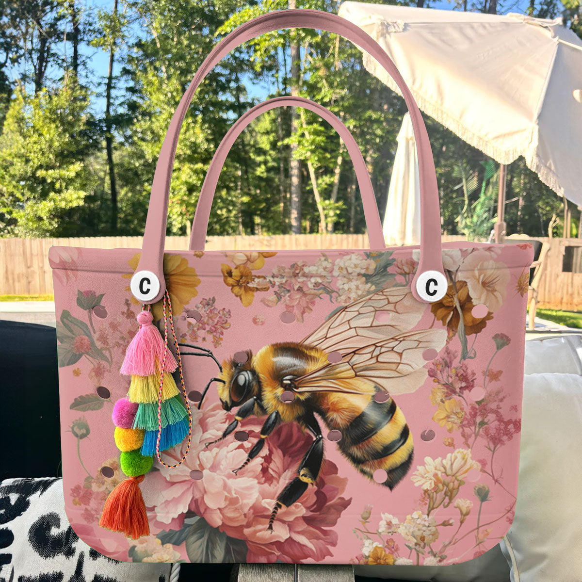Ceeprints Cee™ Bag Honey Bee Bloom