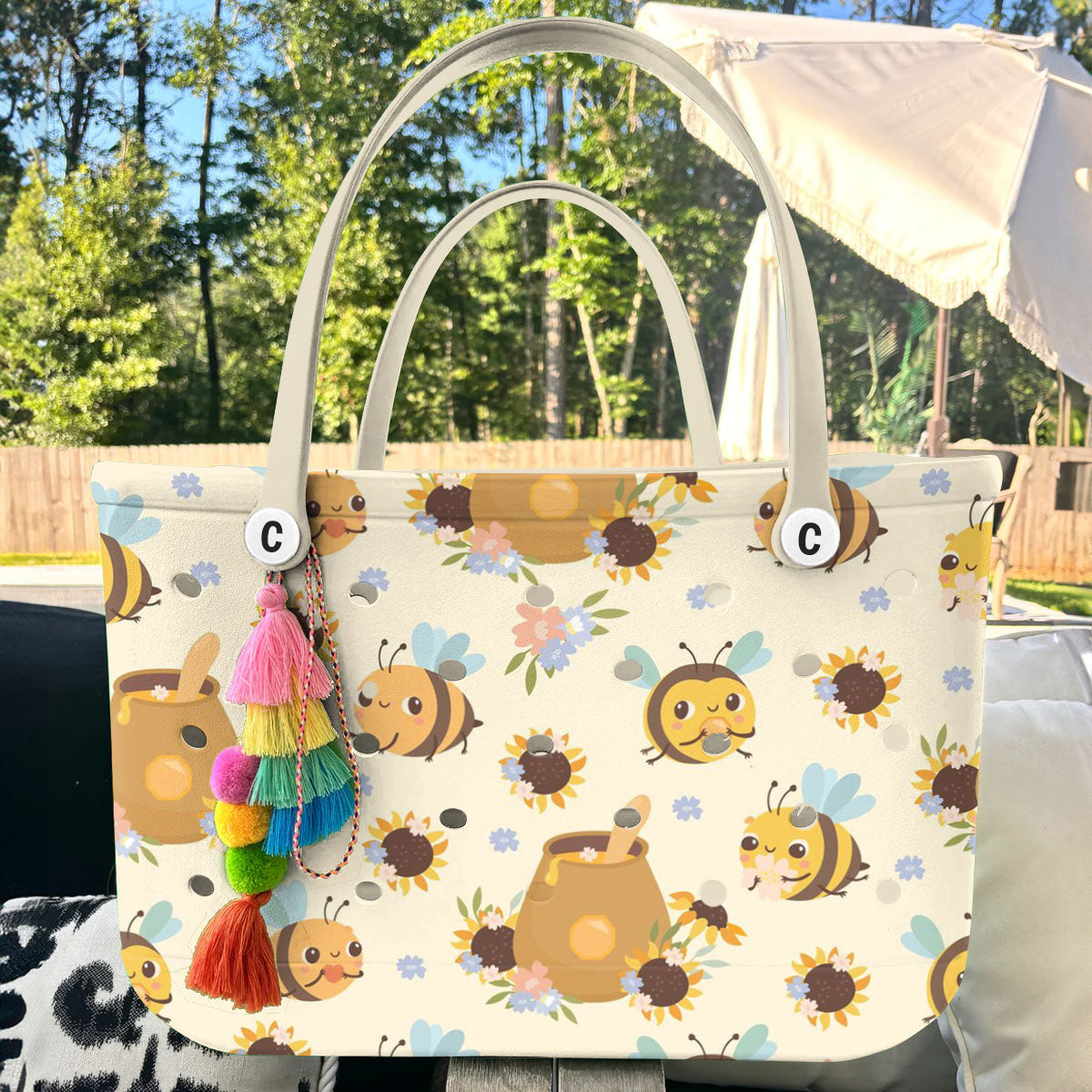 Ceeprints Cee™ Bag Buzzing with Joy