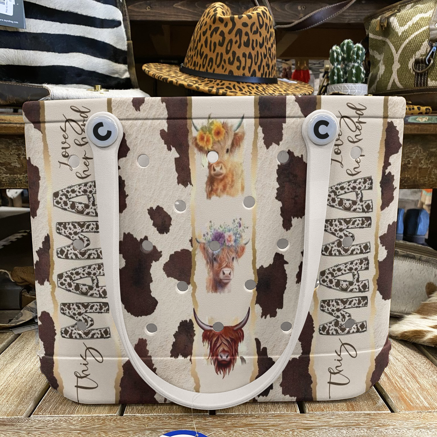Ceeprints Cee™ Bag Mama loves Her Herd