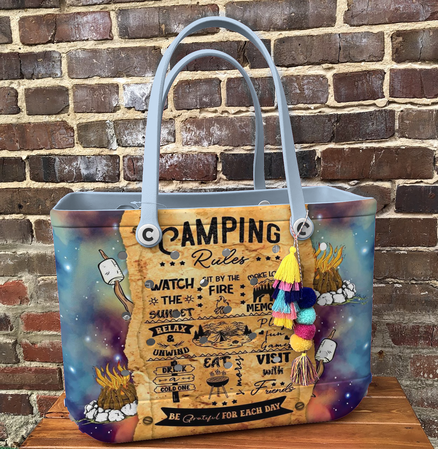 Ceeprints Cee™ Bag Camping Rules