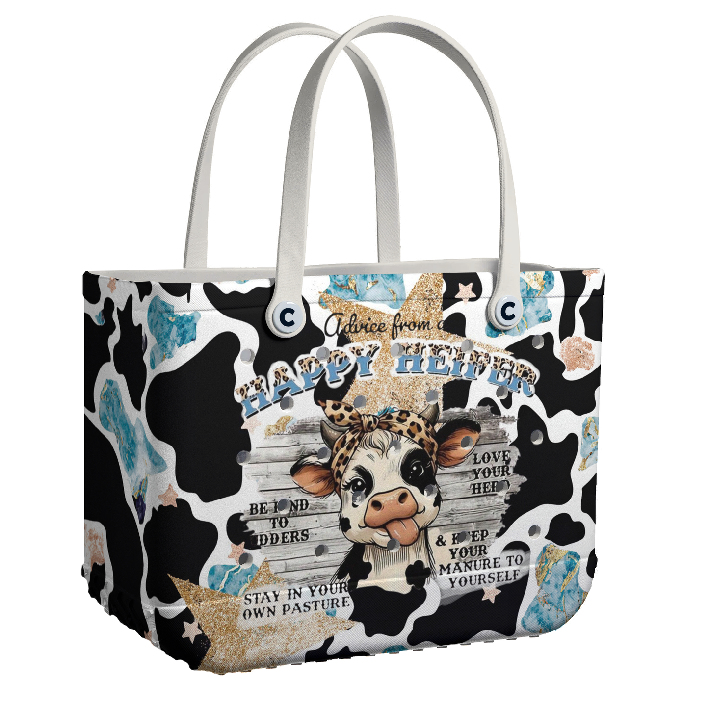 Ceeprints Cee™ Bag Udderly Happy