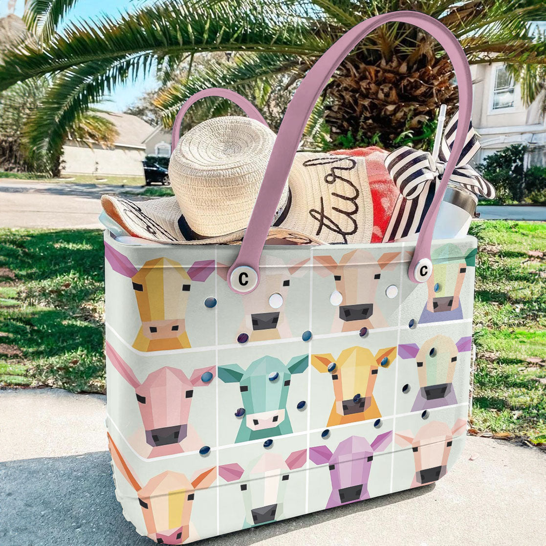 Ceeprints Cee™ Bag GeoMoo Delight