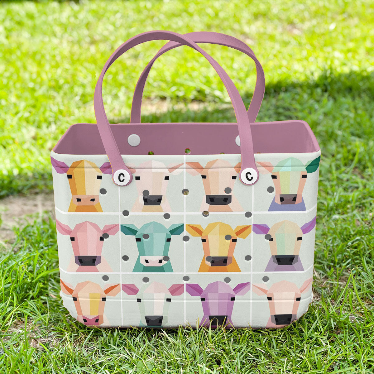 Ceeprints Cee™ Bag GeoMoo Delight