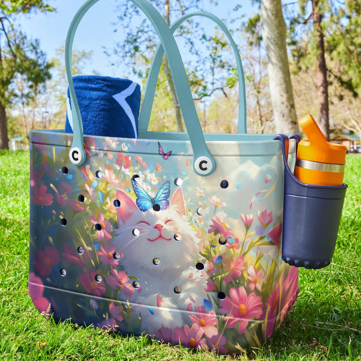 Ceeprints Cee™ Bag Floral Fantasy Feline