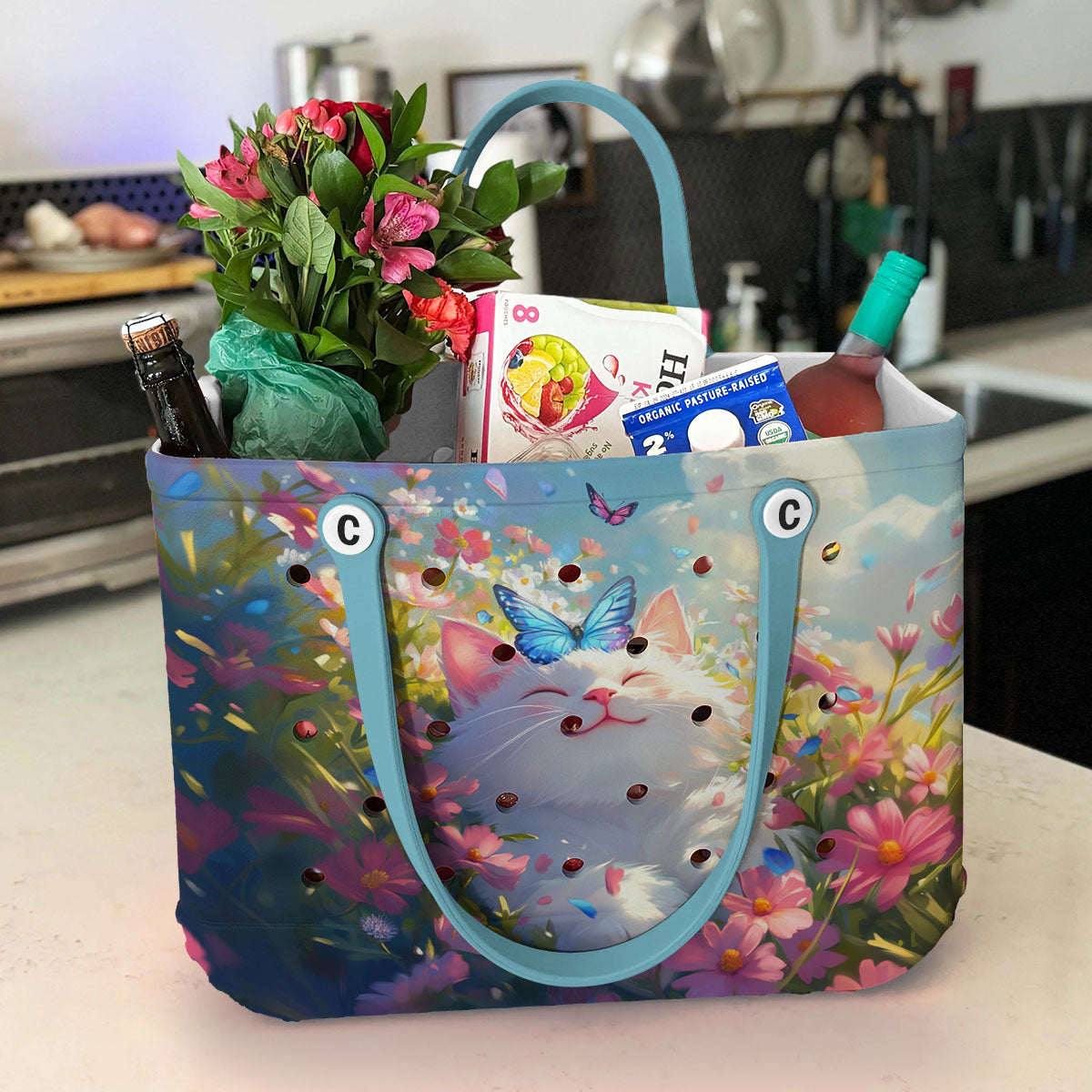 Ceeprints Cee™ Bag Floral Fantasy Feline