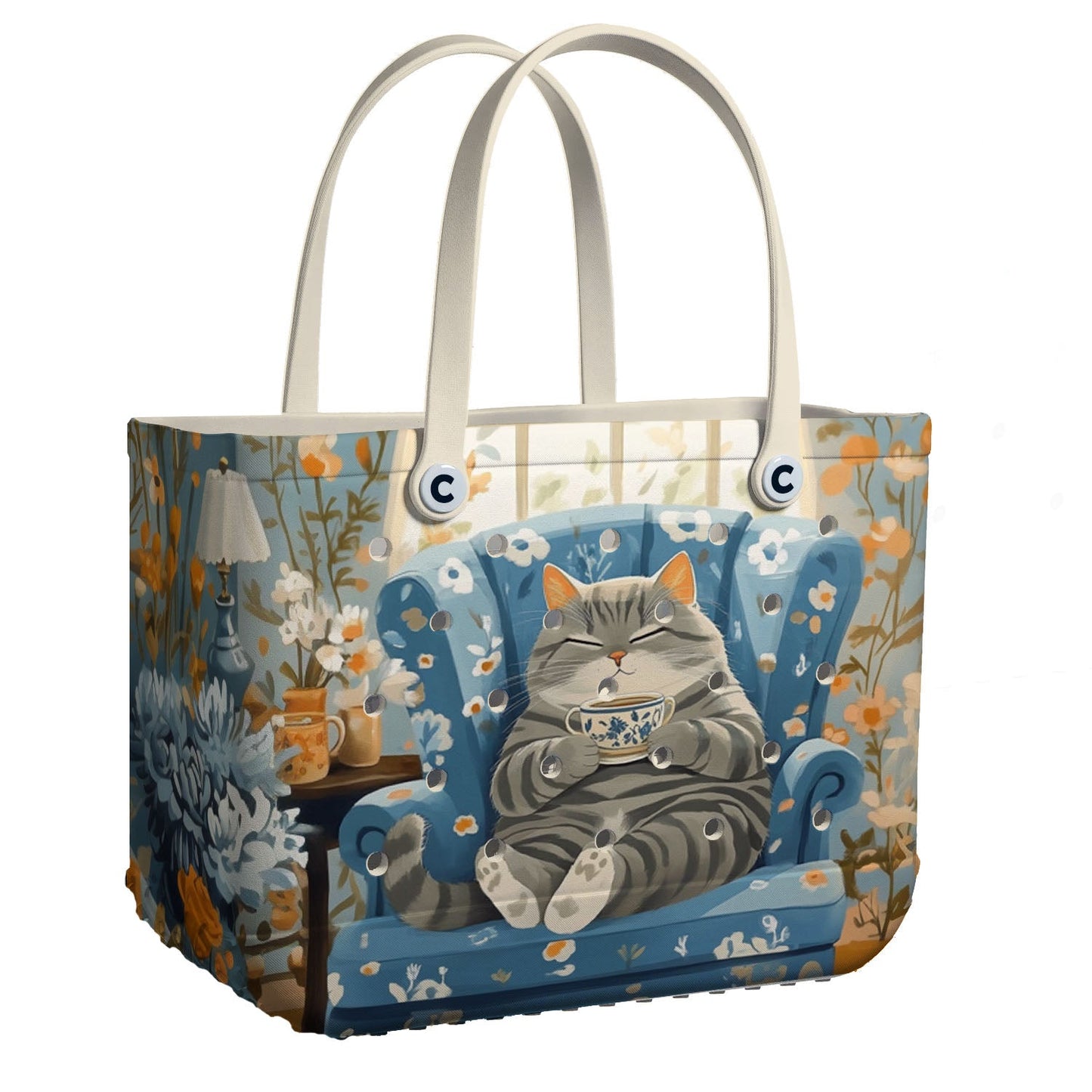 Ceeprints Cee™ Bag Purrfect Tea Time