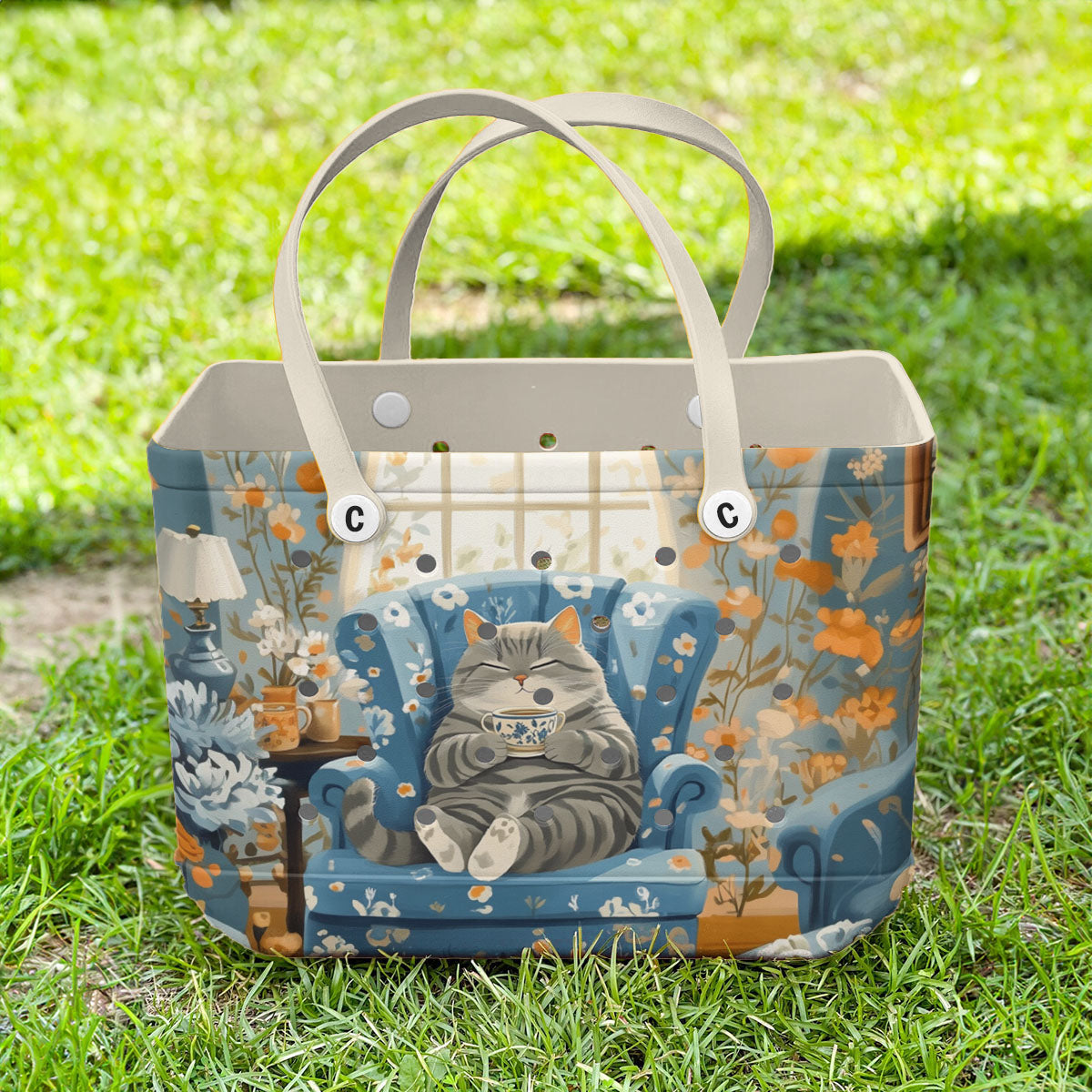 Ceeprints Cee™ Bag Purrfect Tea Time