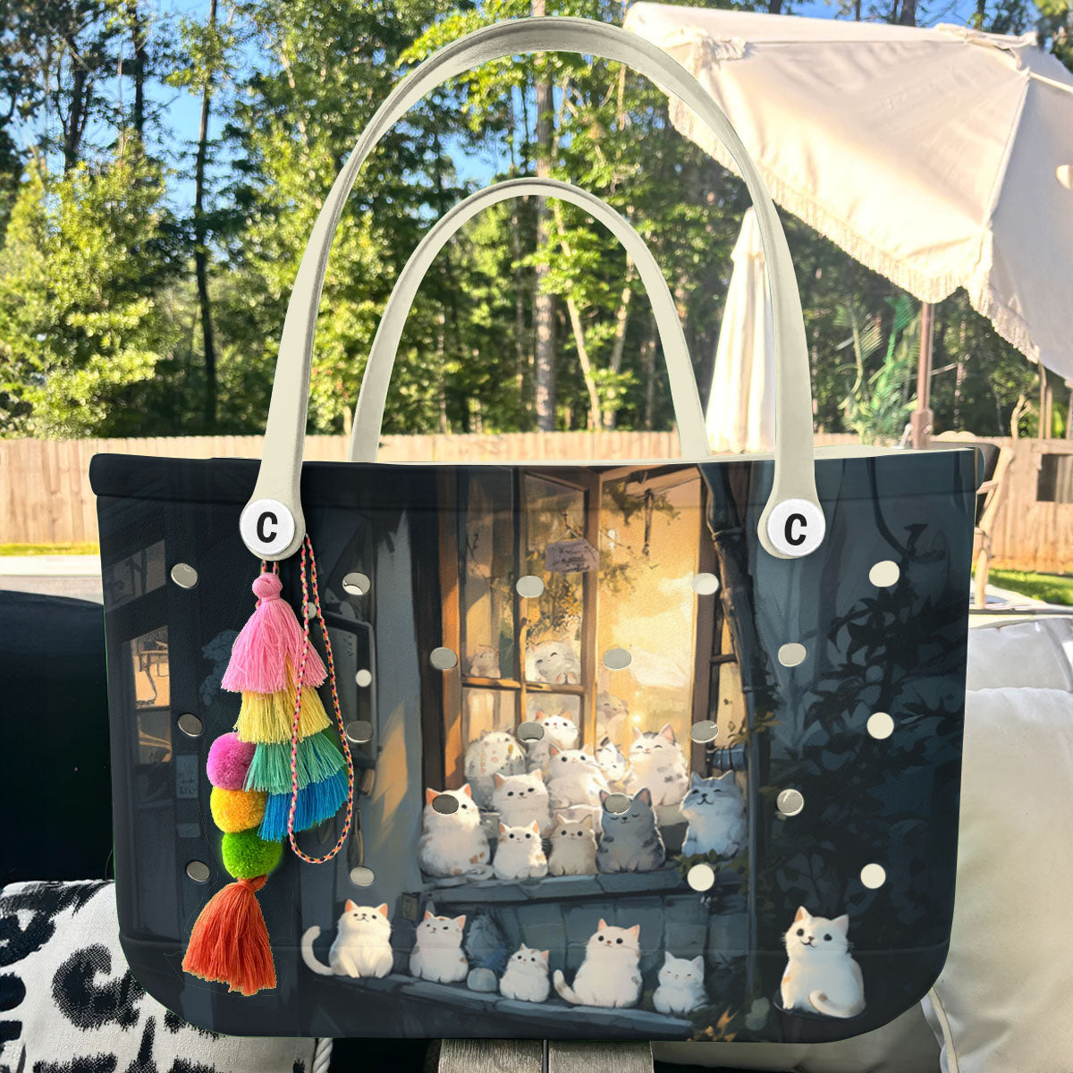 Ceeprints Cee™ Bag Kitty Window