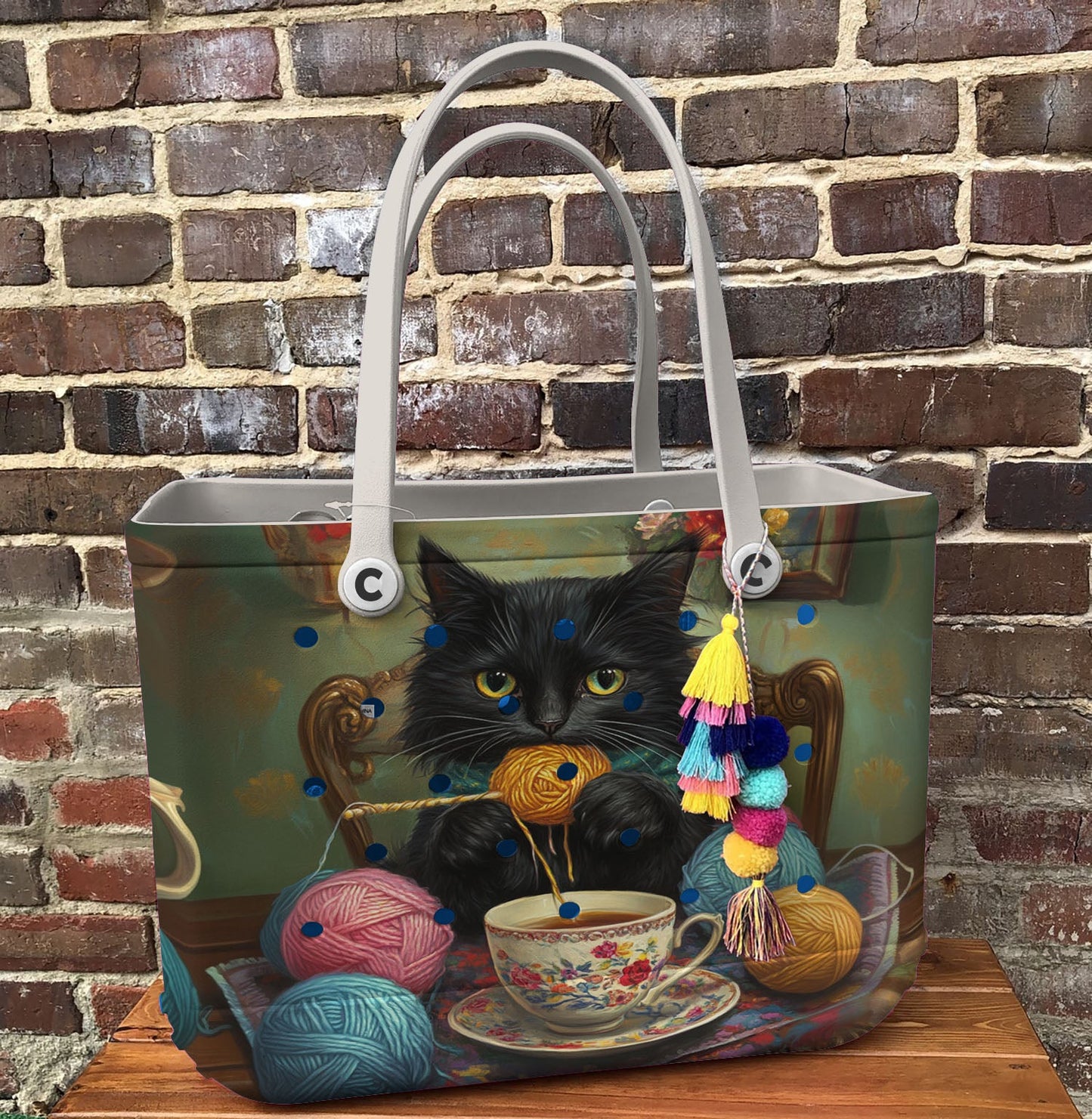 Ceeprints Cee™ Bag Cozy Kitty Crochet