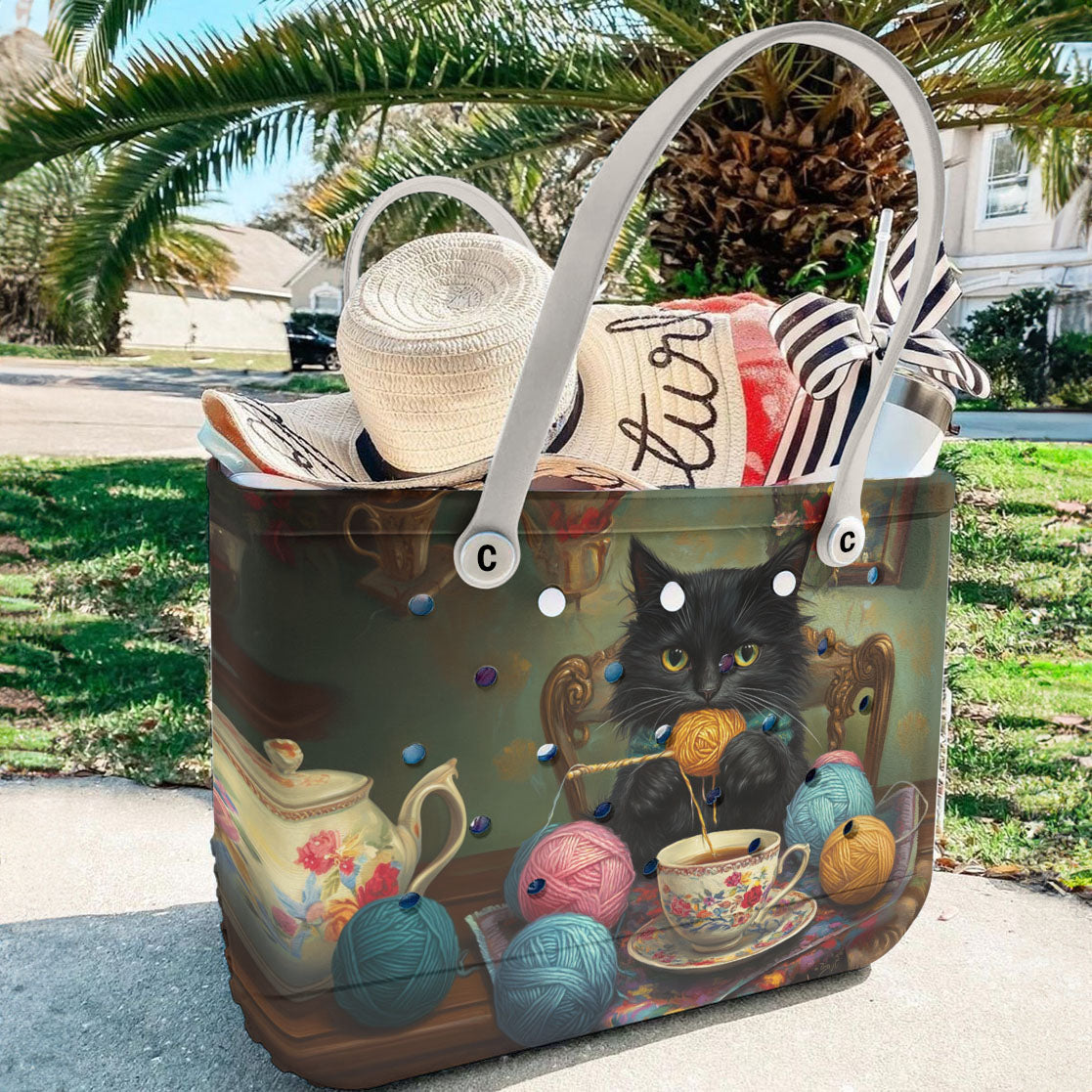 Ceeprints Cee™ Bag Cozy Kitty Crochet