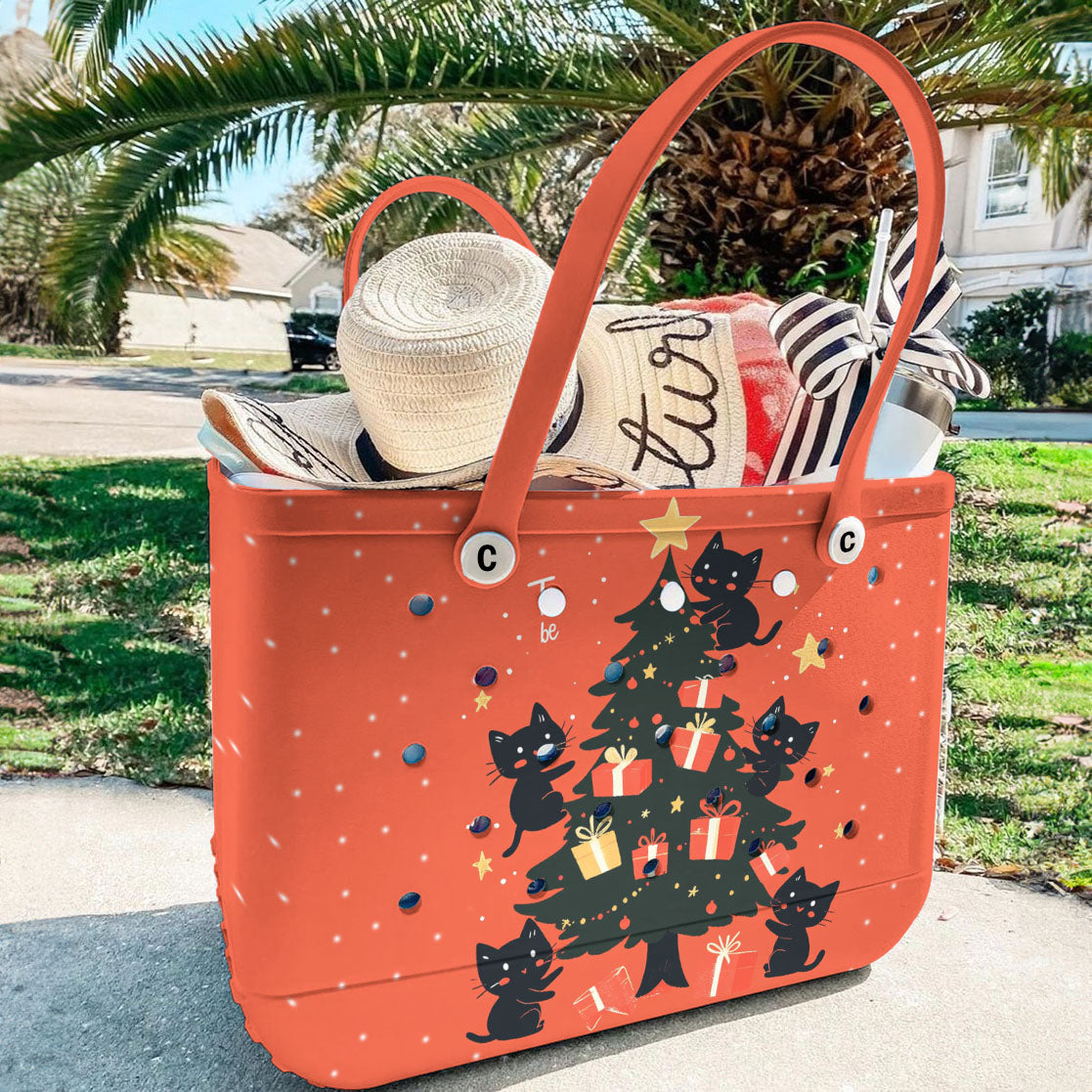 Ceeprints Cee™ Bag Cat-mas Tree