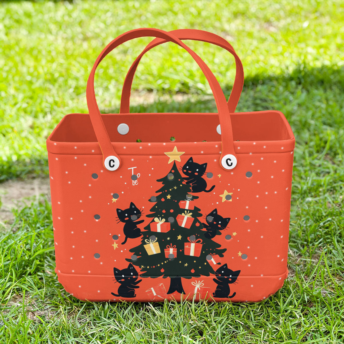 Ceeprints Cee™ Bag Cat-mas Tree