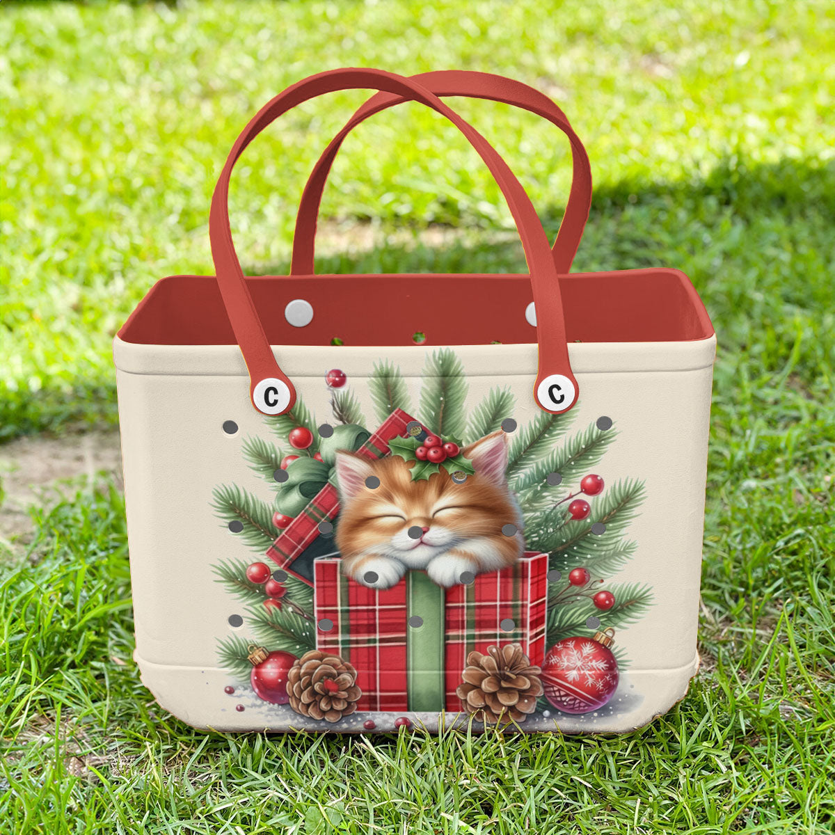 Ceeprints Cee™ Bag Yuletide Kitty