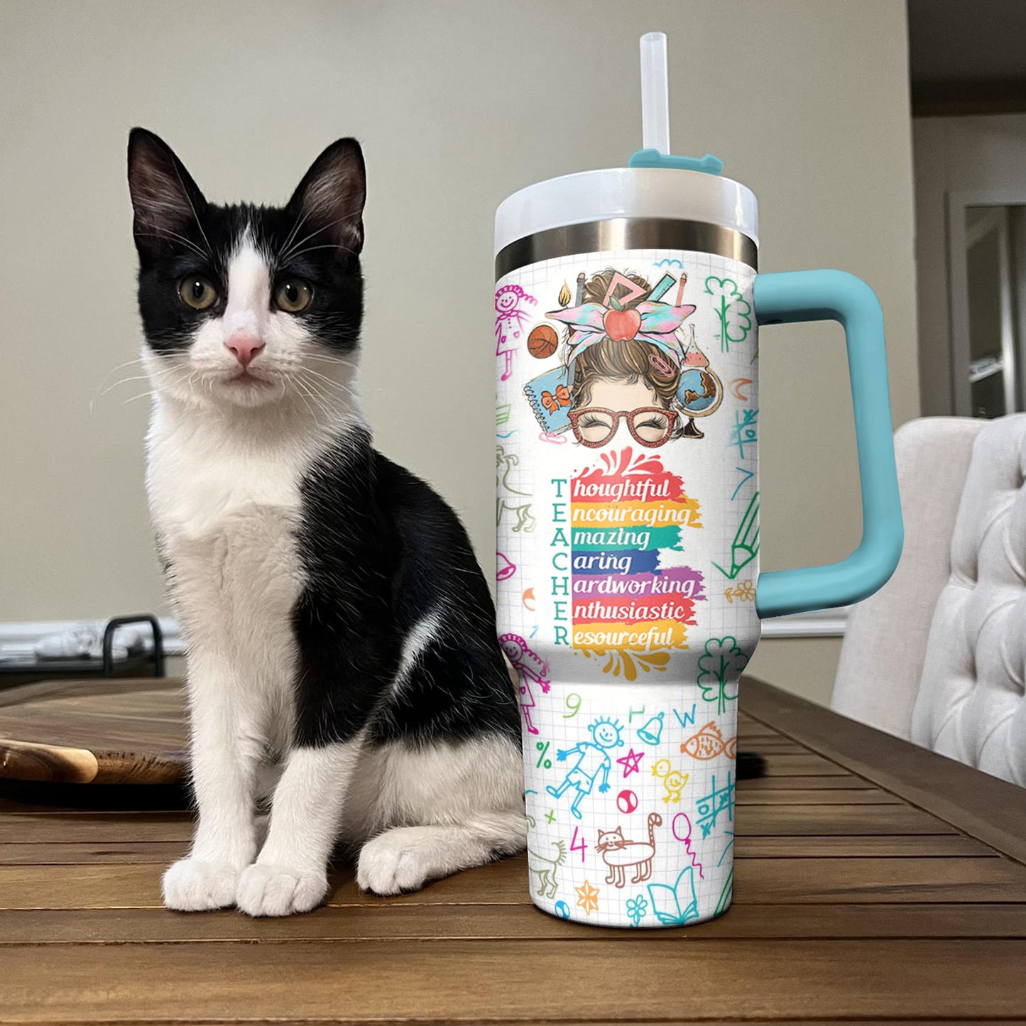 Ceeprints Tumbler The Teacher's Fuel