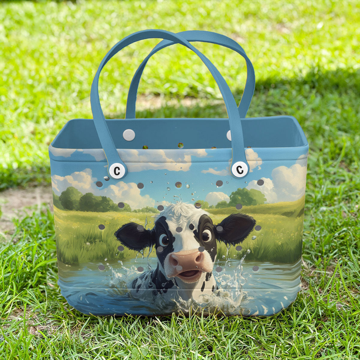 Ceeprints Cee™ Bag Splashing Cow