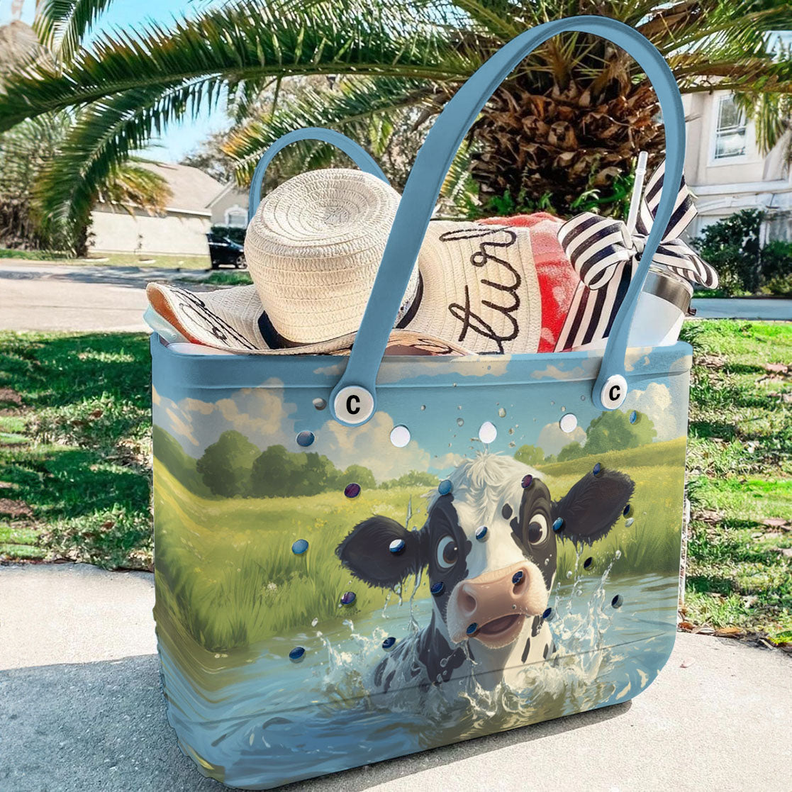 Ceeprints Cee™ Bag Splashing Cow