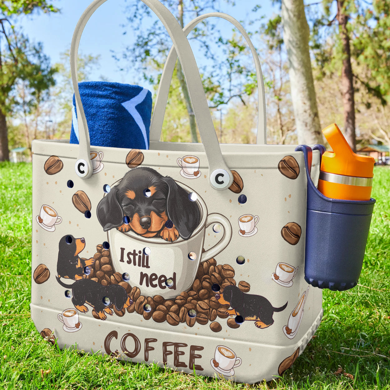 Ceeprints Cee™ Bag Dachshund Brew