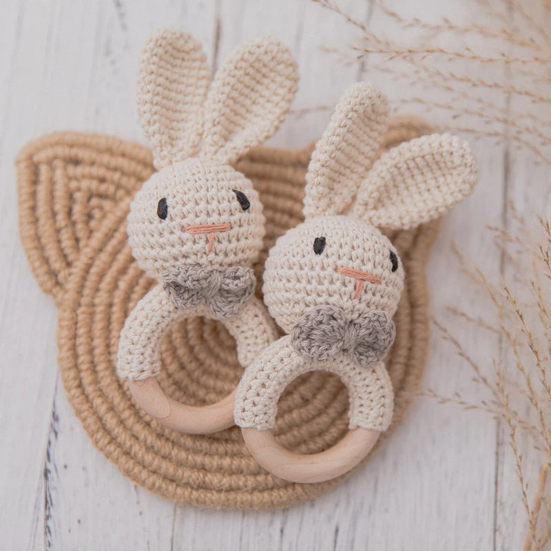 Ceeprints® Baby Crochet Rattle Toy