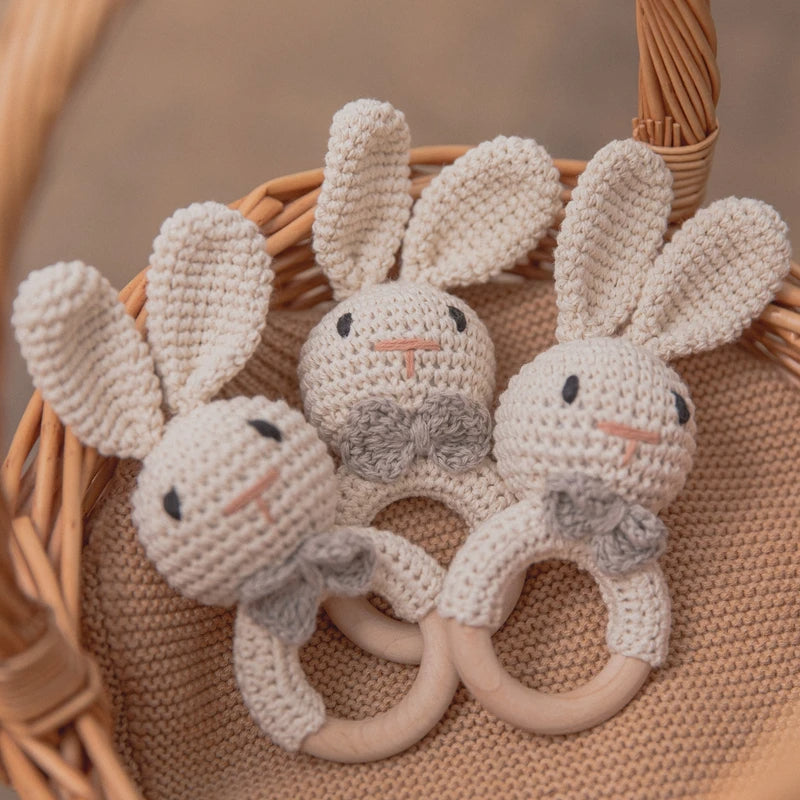 Ceeprints® Baby Crochet Rattle Toy