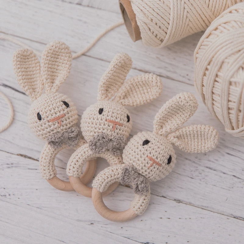 Ceeprints® Baby Crochet Rattle Toy