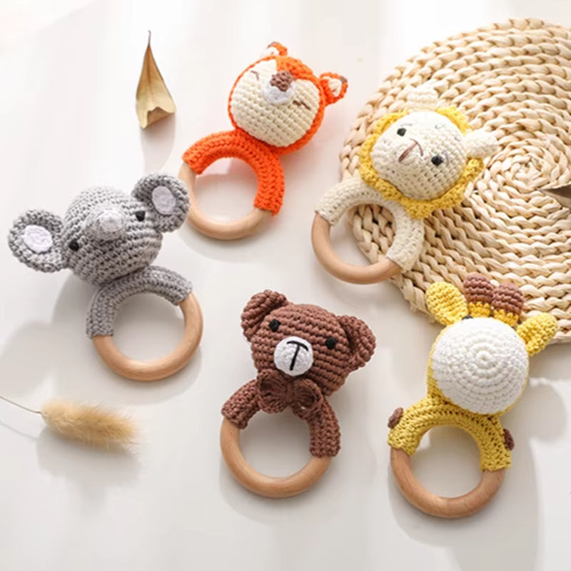 Ceeprints® Baby Crochet Rattle Toy