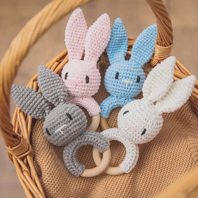 Ceeprints® Baby Crochet Rattle Toy