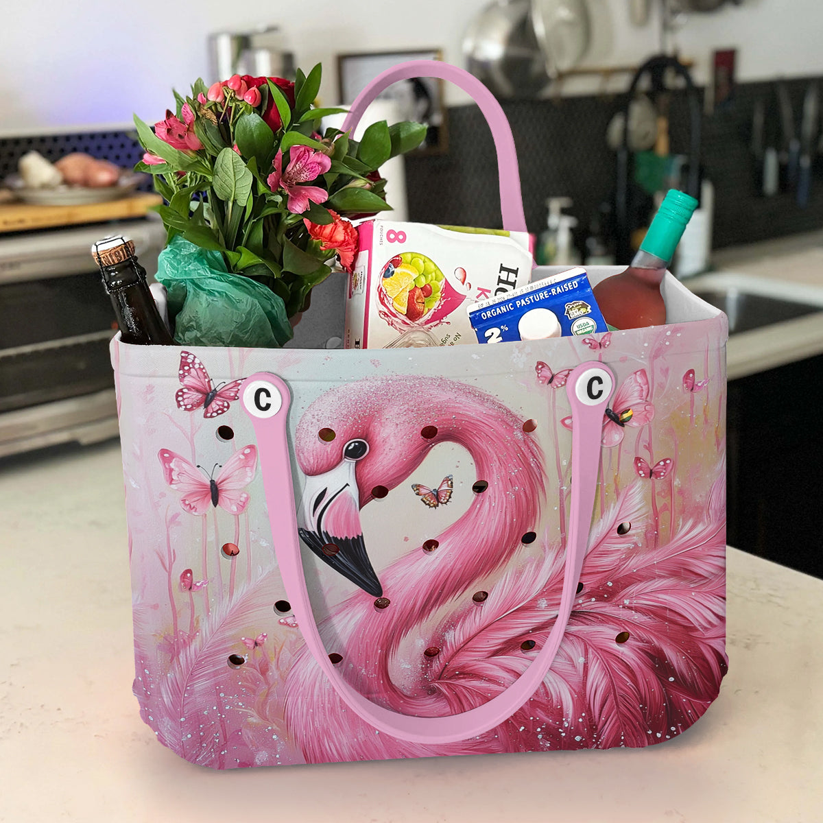 Ceeprints Cee™ Bag Pink Feather